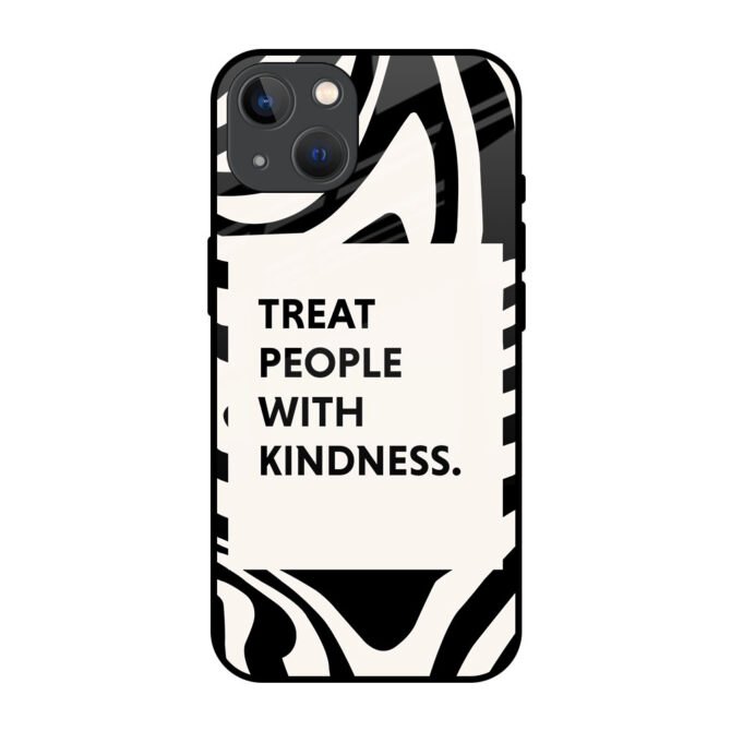 Kindness Thought Metal Case for iPhone 13 Mini