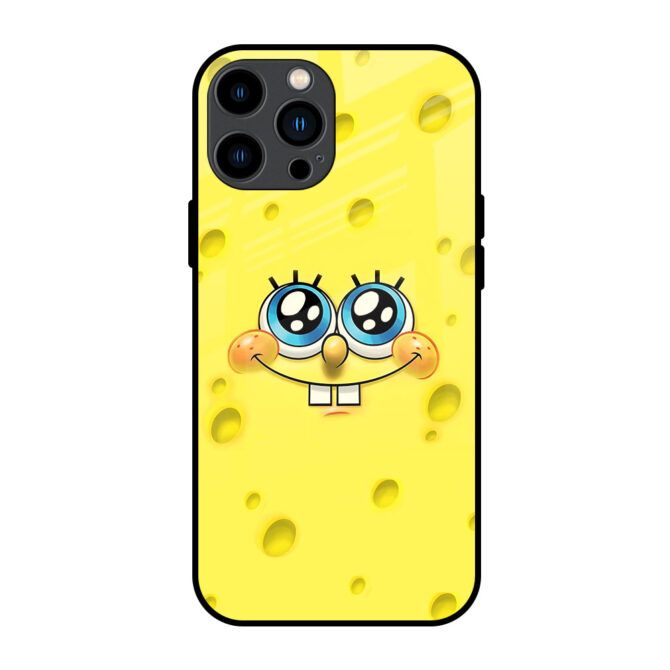 Spongebob Art Metal Case for iPhone 13 Pro