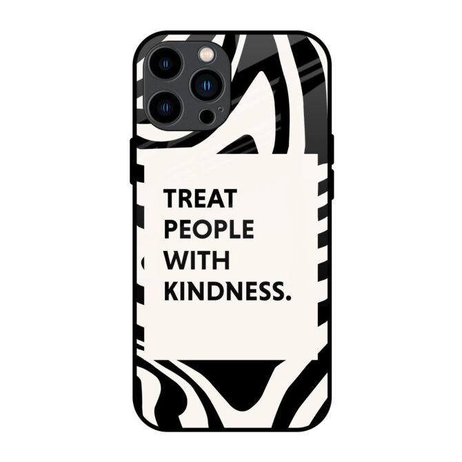 Kindness Thought Metal Case for iPhone 13 Pro