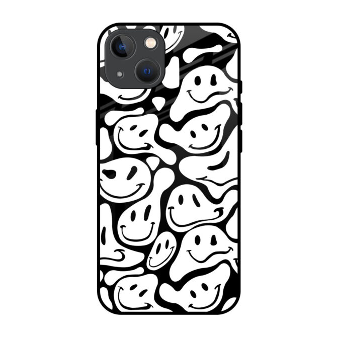 Sqeeze Smile Metal Case for iPhone 14 Plus