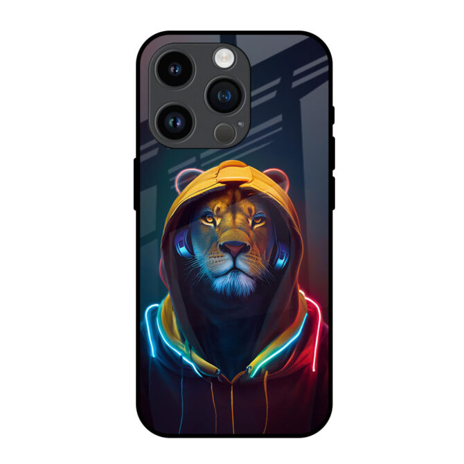 Brave Lion Metal Case for iPhone 14 Pro