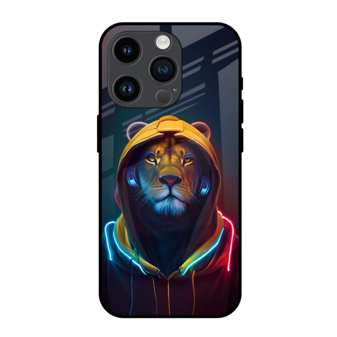 Brave Lion Metal Case for iPhone 14 Pro Max