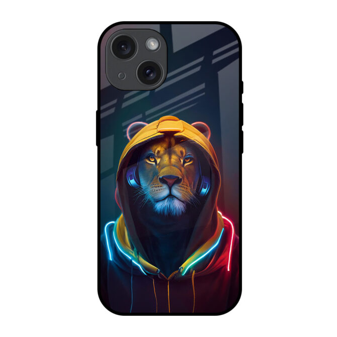 Brave Lion Metal Case for iPhone 15