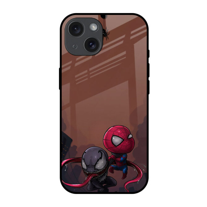 Venom Spider Metal Case for iPhone 15