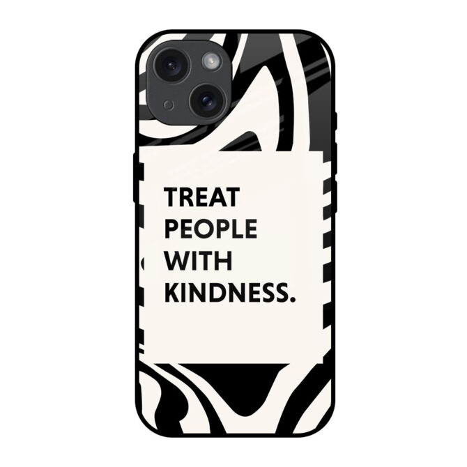 Kindness Thought Metal Case for iPhone 15