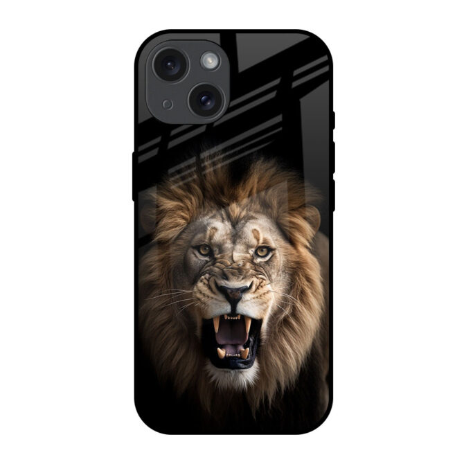 Lion Roar Metal Case for iPhone 15