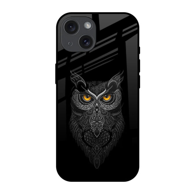 The Night Owl Metal Case for iPhone 15