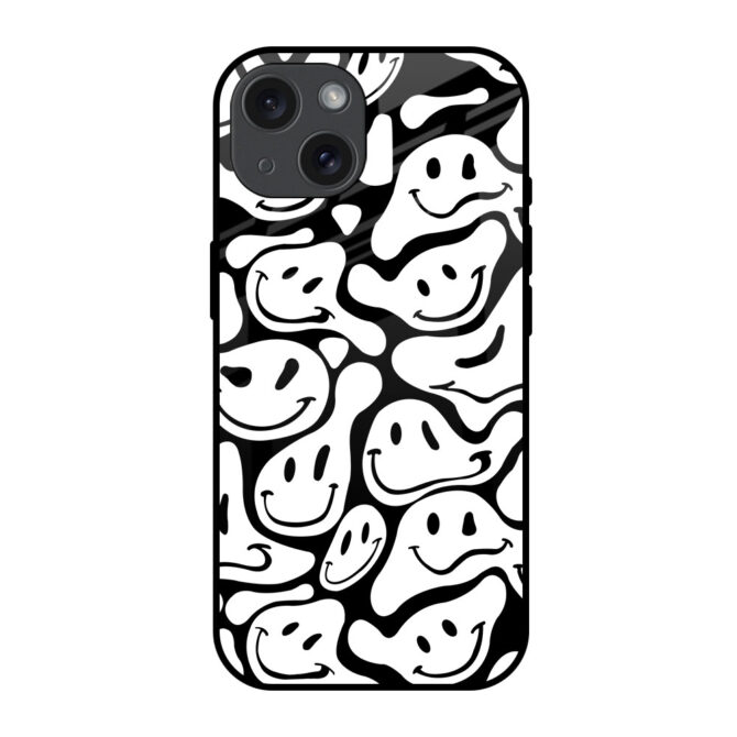 Sqeeze Smile Metal Case for iPhone 15