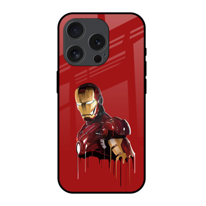 Ironman Special Metal Case for iPhone 15 Pro