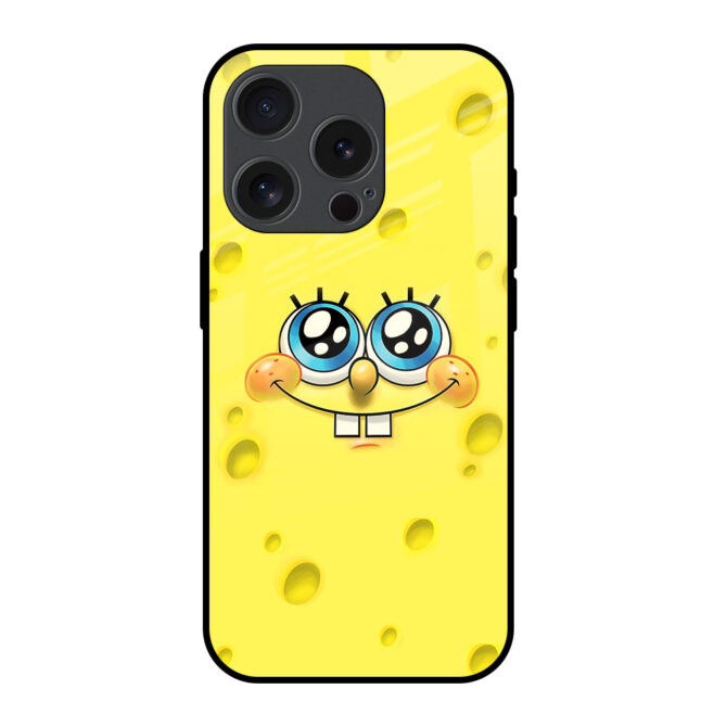 Spongebob Art Metal Case for iPhone 15 Pro