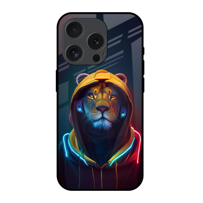 Brave Lion Metal Case for iPhone 15 Pro