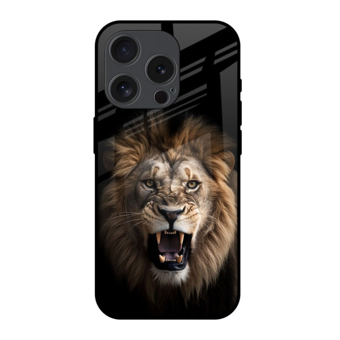 Lion Roar Metal Case for iPhone 15 Pro