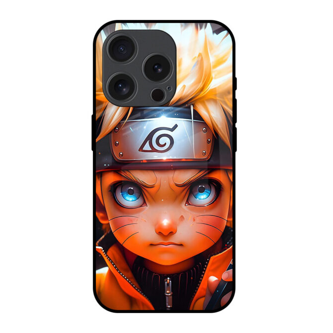 Naruto Boy Metal Case for iPhone 15 Pro