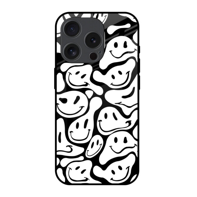 Sqeeze Smile Metal Case for iPhone 15 Pro