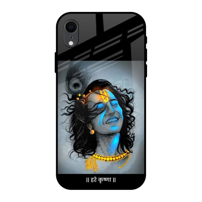 Hare Krishna Metal Case for iPhone XR