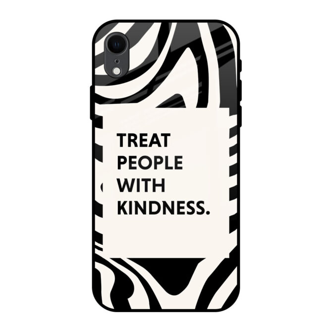 Kindness Thought Metal Case for iPhone XR