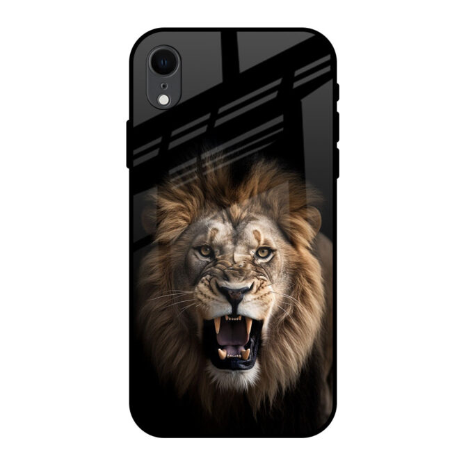 Lion Roar Metal Case for iPhone XR