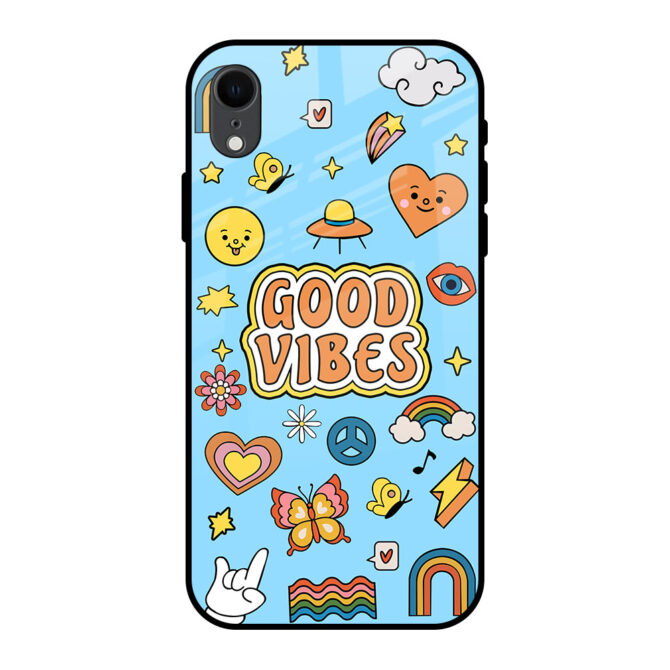 Good Vibes Metal Case for iPhone XR