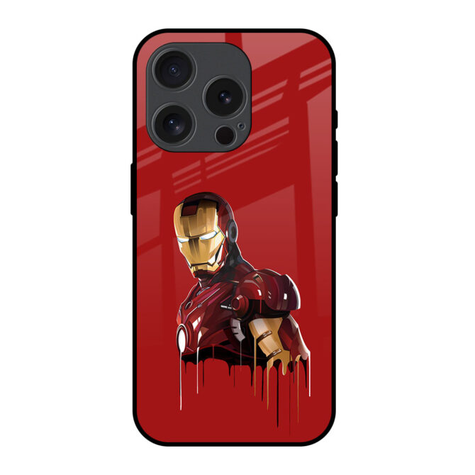 Ironman Special Metal Case for iPhone 15 Pro Max