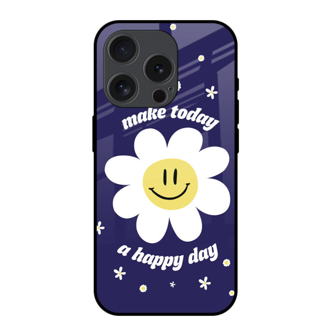 A Happy Day Metal Case for iPhone 15 Pro Max