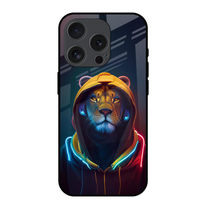 Brave Lion Metal Case for iPhone 15 Pro Max