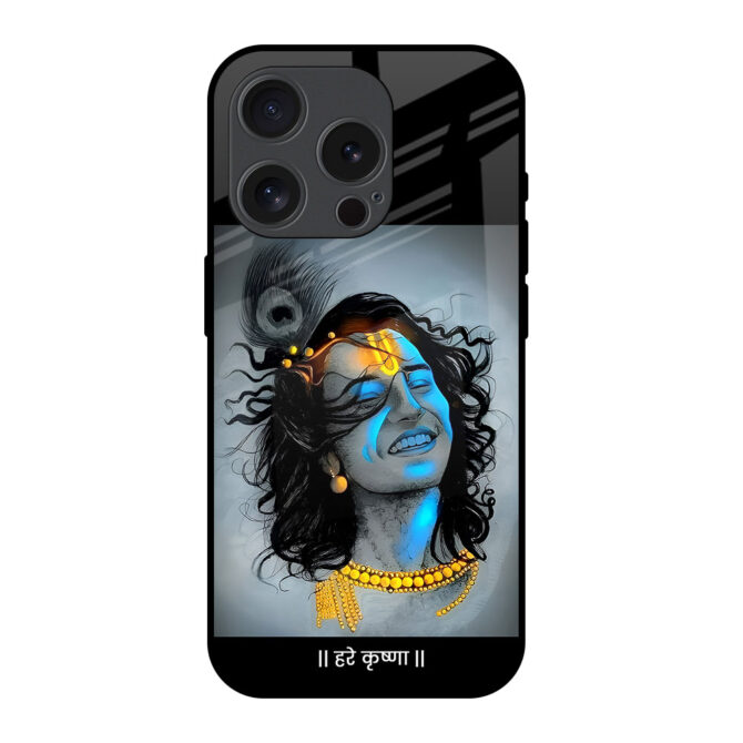 Hare Krishna Metal Case for iPhone 15 Pro Max