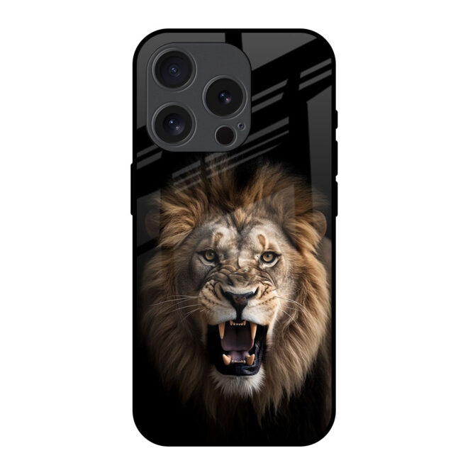 Lion Roar Metal Case for iPhone 15 Pro Max