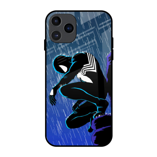 Spider In Dark Metal Case for iPhone 11 Pro