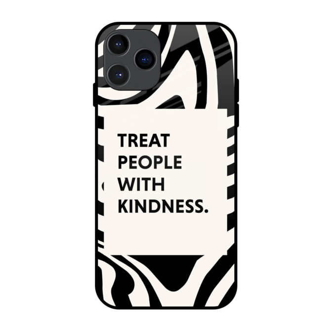 Kindness Thought Metal Case for iPhone 11 Pro