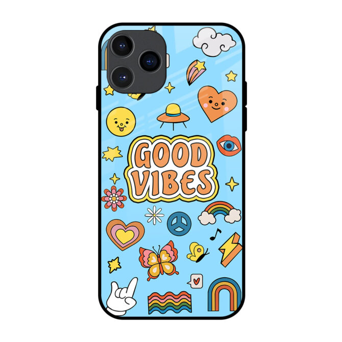 Good Vibes Metal Case for iPhone 11 Pro