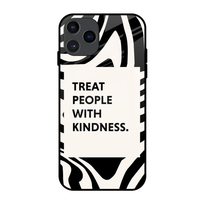 Kindness Thought Metal Case for iPhone 11 Pro Max