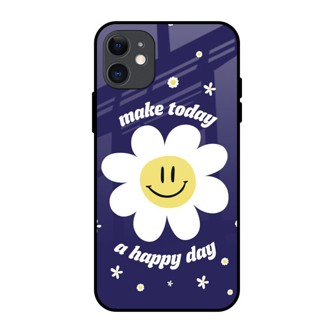 A Happy Day Metal Case for iPhone 11