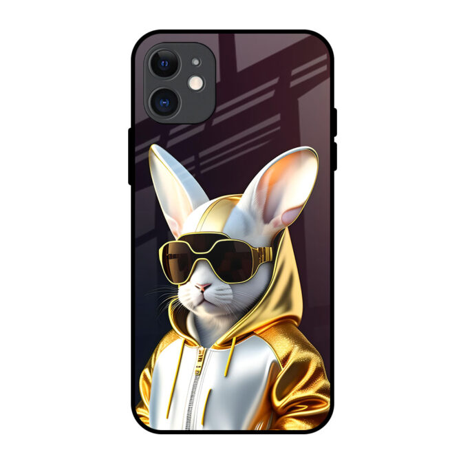 Classy Cat Metal Case for iPhone 11