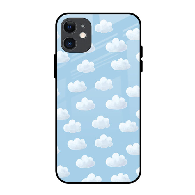 Simple Sky Metal Case for iPhone 11