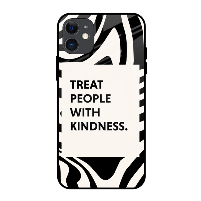 Kindness Thought Metal Case for iPhone 11