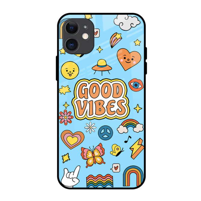 Good Vibes Metal Case for iPhone 11