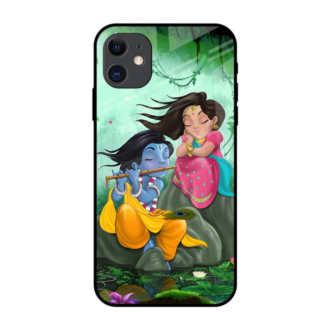 Krishna Radha Metal Case for iPhone 12 mini