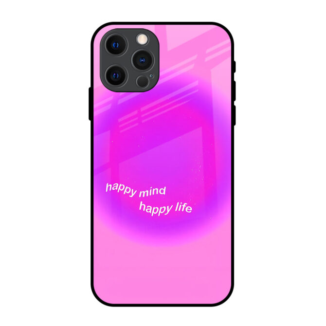 Happy Life Metal Case for iPhone 12 Pro