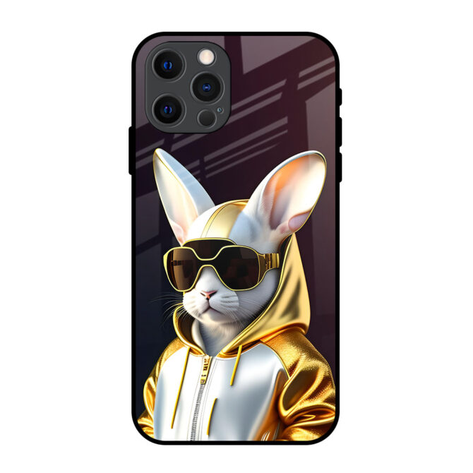 Classy Cat Metal Case for iPhone 12 Pro