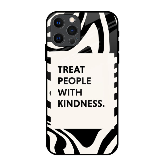 Kindness Thought Metal Case for iPhone 12 Pro