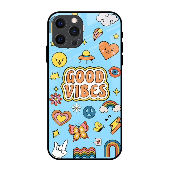 Good Vibes Metal Case for iPhone 12 Pro