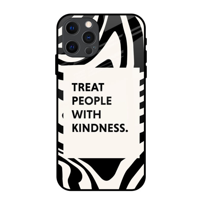 Kindness Thought Metal Case for iPhone 12 Pro Max