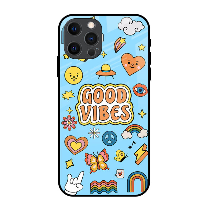 Good Vibes Metal Case for iPhone 12 Pro Max